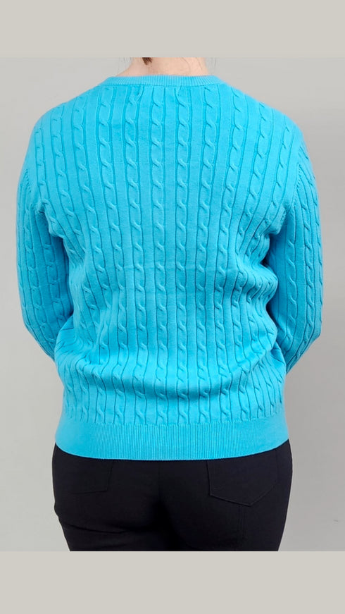 Castle Cable Lumber Cardigan CN001